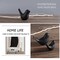 Small Animal Statues Home Decor Modern Style Black Decorative Ornaments for Living Room, Bedroom, Office Desktop, Cabinets…